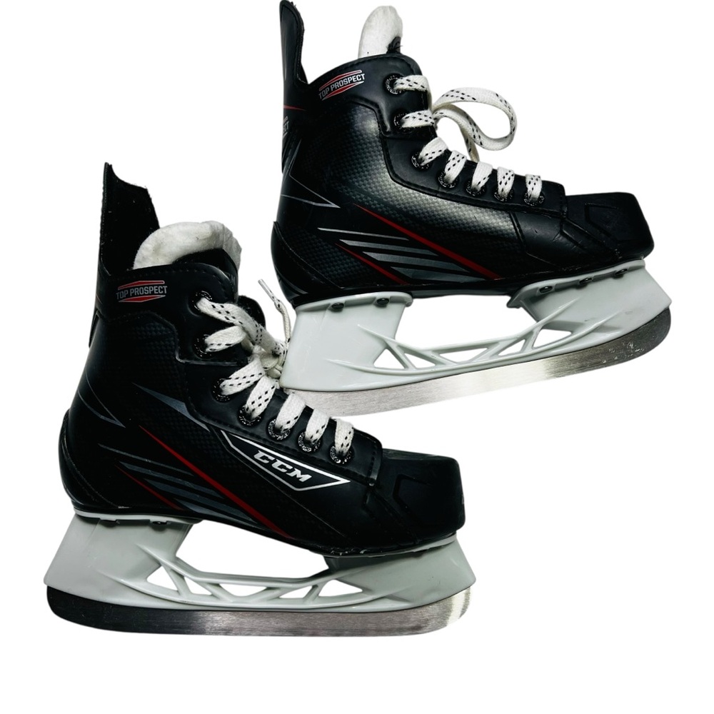 CCM Black‎ and Red Hockey Skates